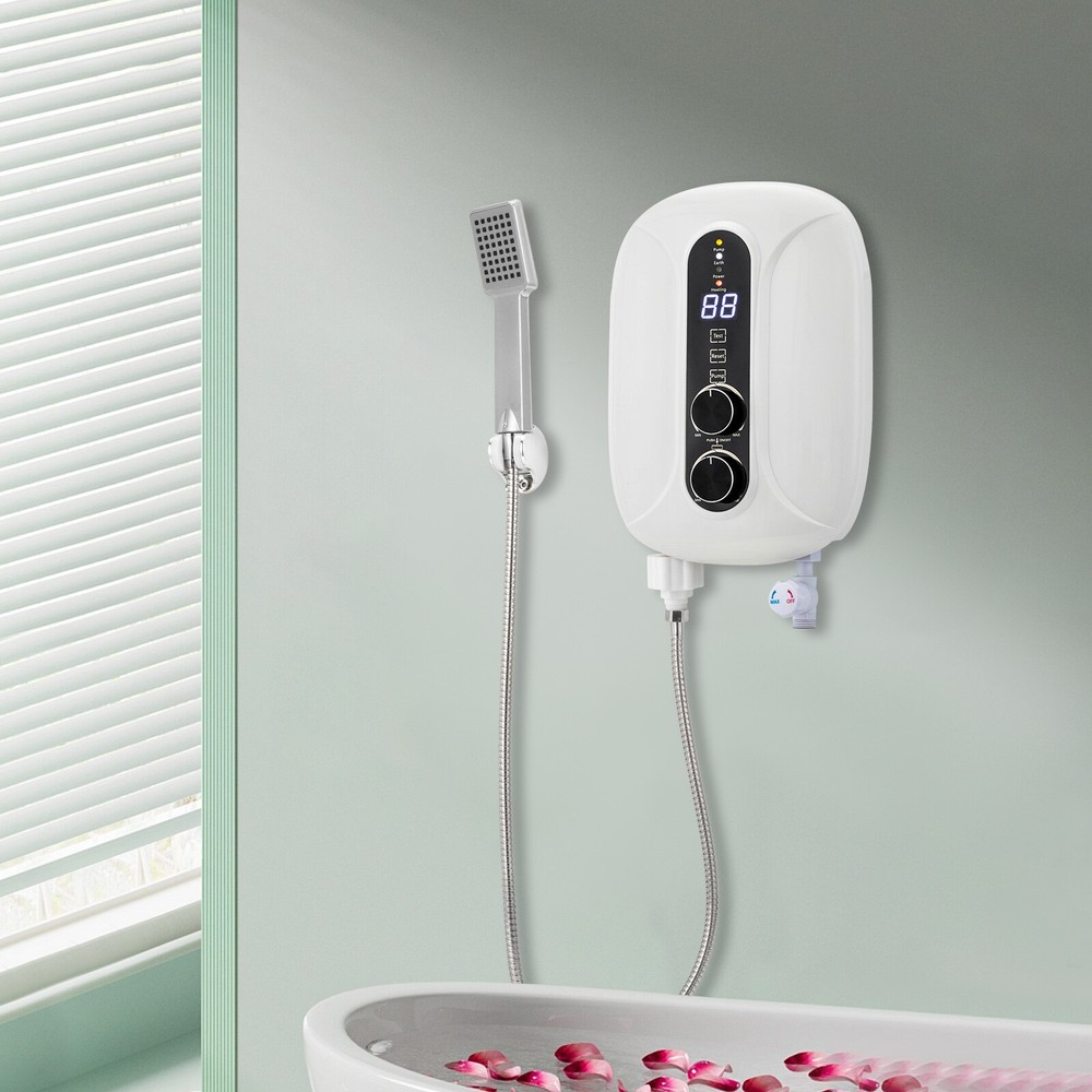 220V 5500W Electric Water Heater Instant Hot Water Heater Tankless Water Heater