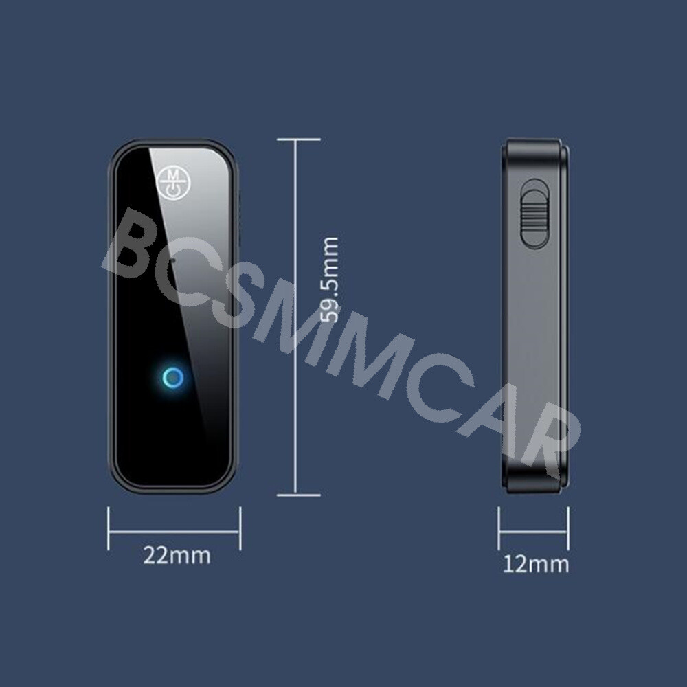 Wireless Bluetooth Transmitter Receiver Adapter Car Stereo Audio USB 3.5mm AUX
