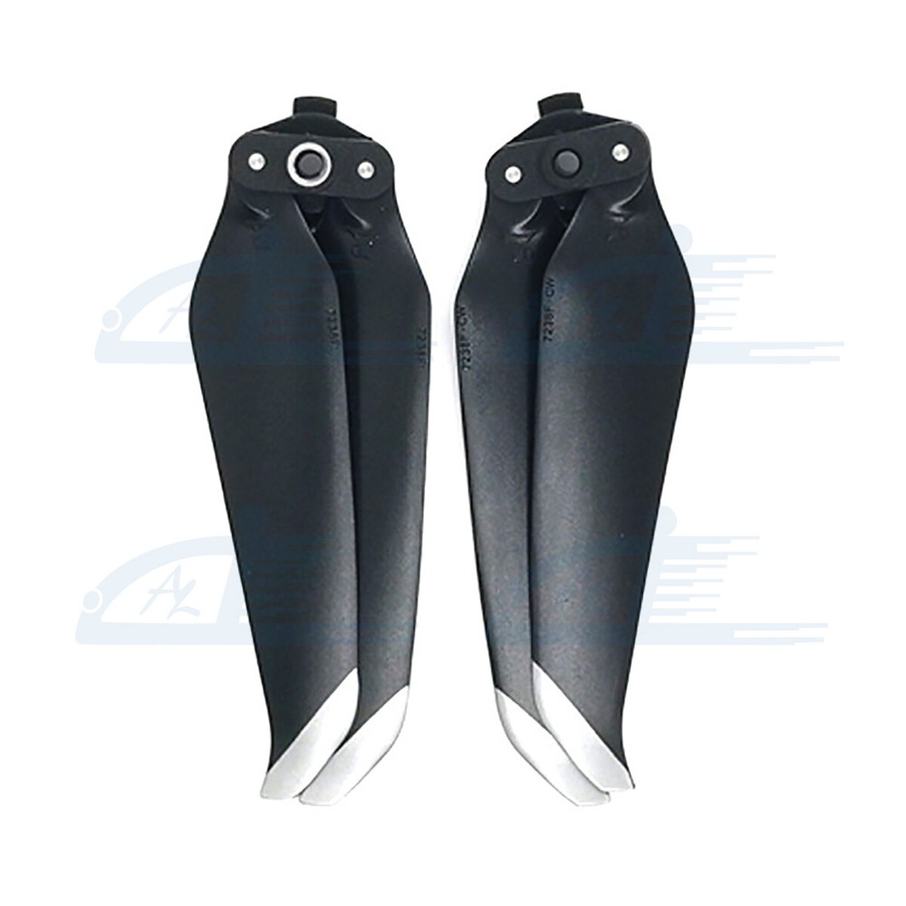 8x 7238F Propellers Low-Noise Quick Release Prop Silver for DJI Mavic Air 2 / 2S