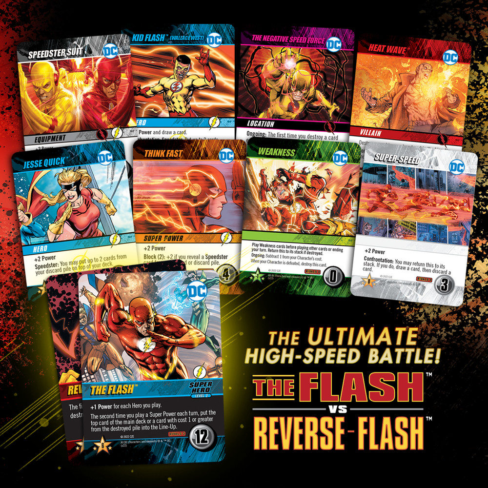 DC Deck-Building Game: Rivals – The Flash vs. Reverse-Flash (KICKSTARTER VERSION