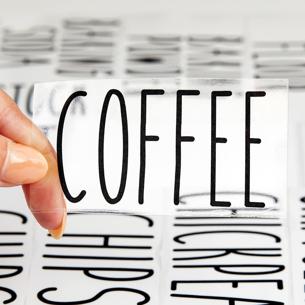 Talented Kitchen Adhesive Varies, Black Text on Clear Background