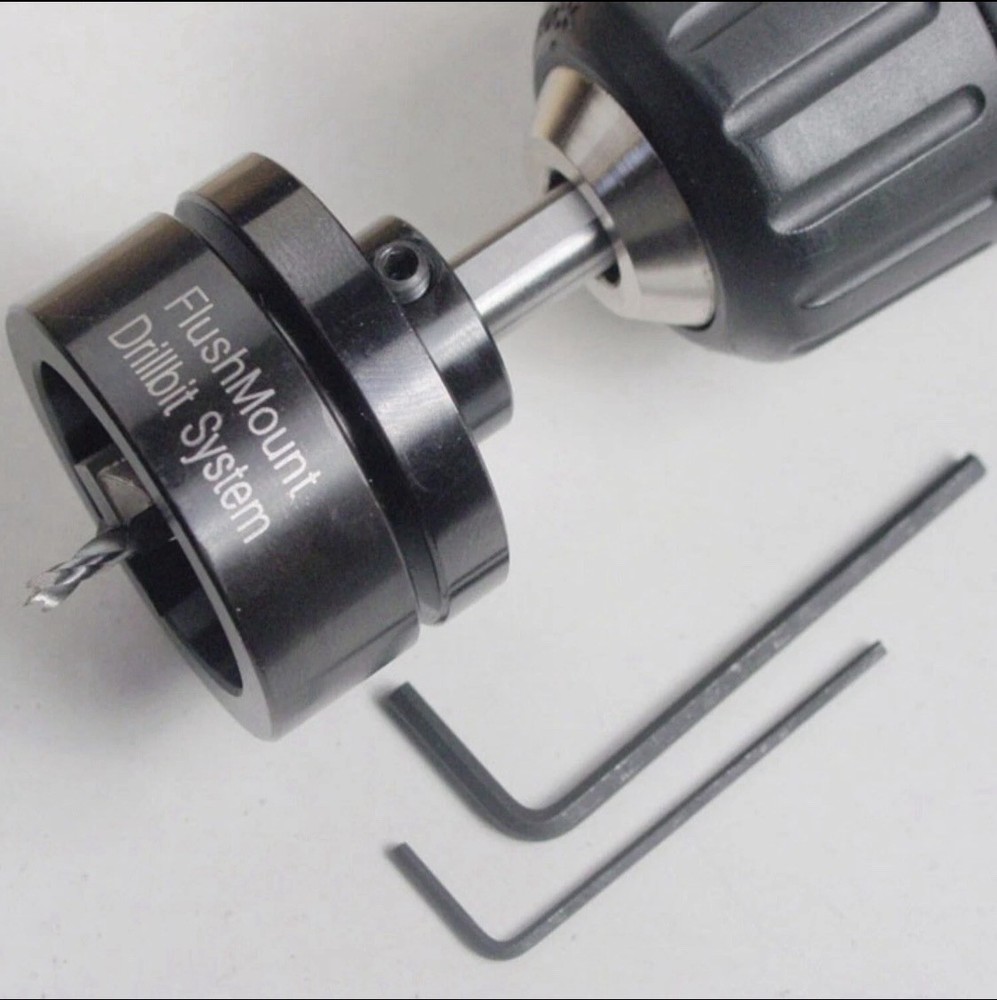 Fastcap Flushmount Carbide Drill Bit System (9/16") with Powerhead Screws