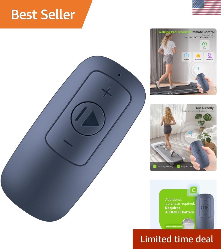 Wireless Remote Control for Walking Pad Treadmills - Easy Pairing & Ergonomic