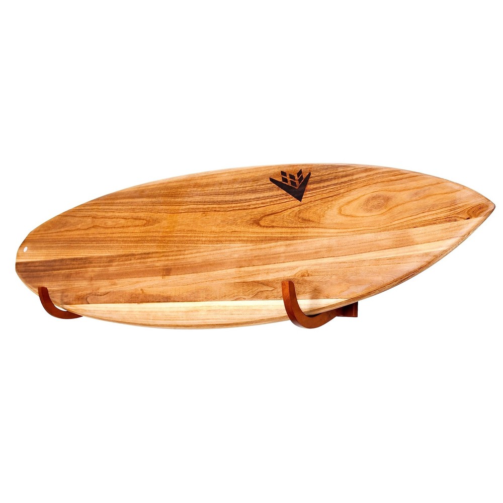 COR Surf Wood Surfboard Rack - Longboard & Shortboard Wall Mount Storage