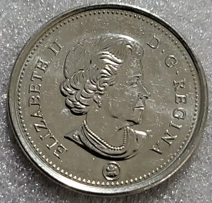 2016 Canada 25 Cents *B579