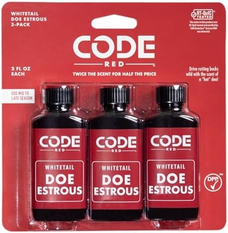 Code Blue Whitetail Doe Estrous Triple Pack, 2 oz