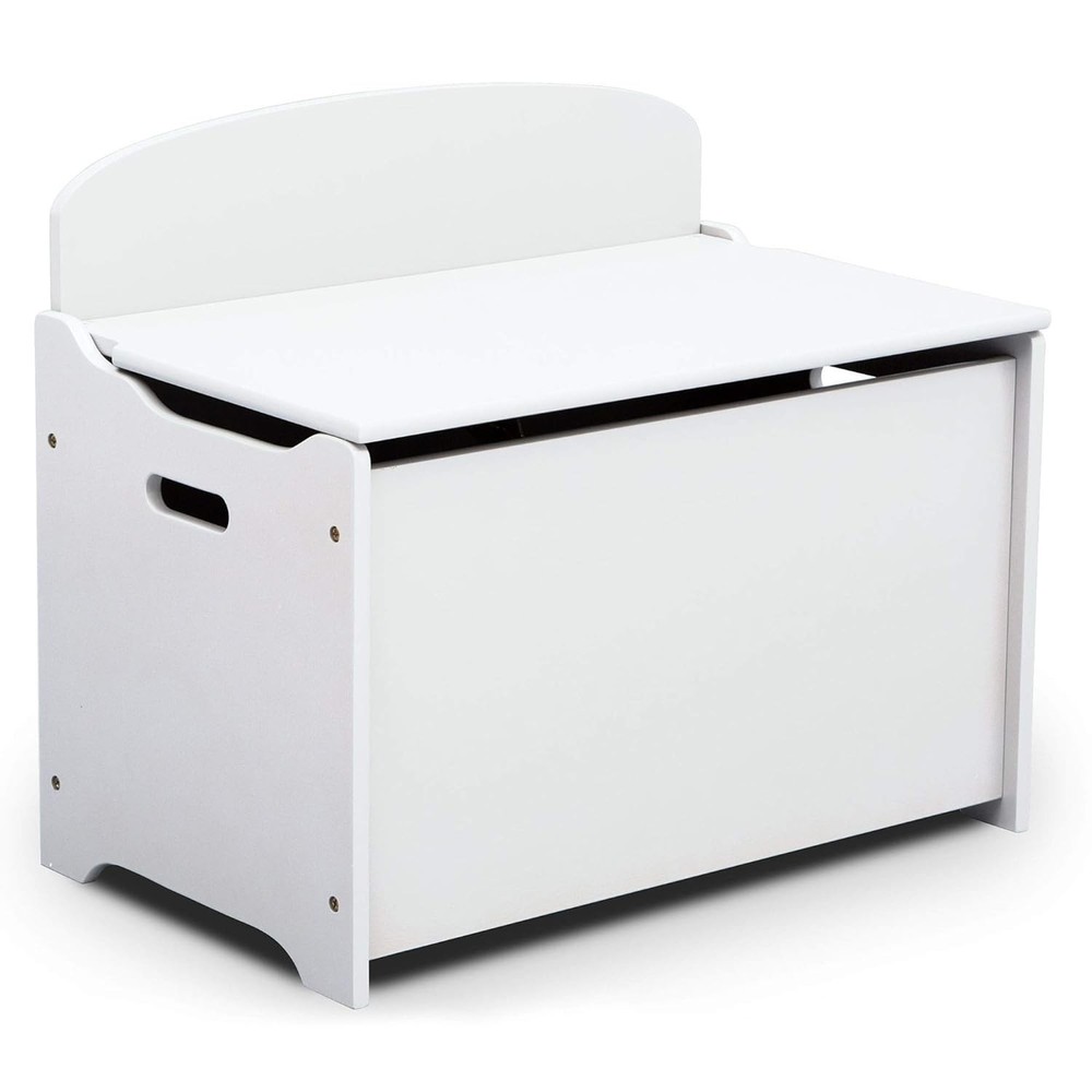 MySize Deluxe Toy Box Bianca White