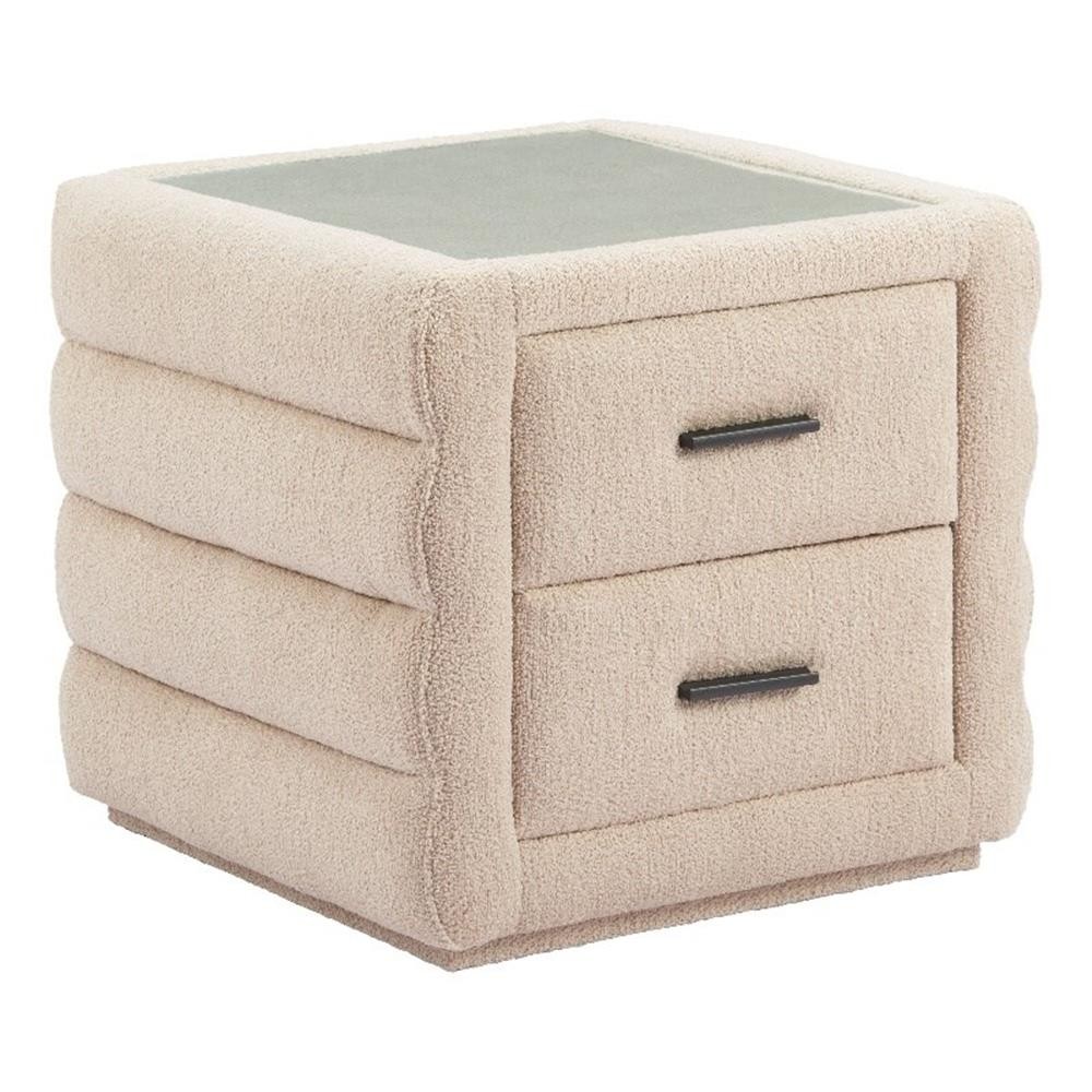 Soffice Nightstand Beige
