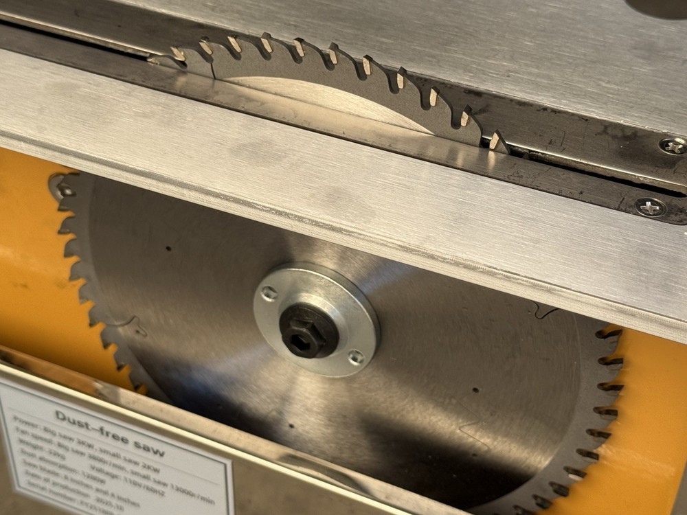 Electric Sliding Table Saw Tilt Folding Saw Multi-Function Workbench