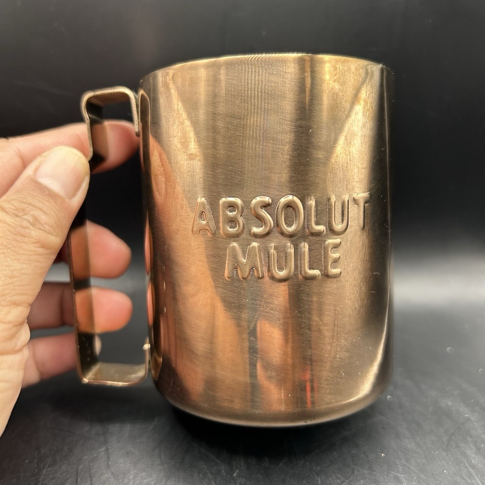 Absolut Vodka - "Absolut Mule" - Copper Clad Barware Mule Mug