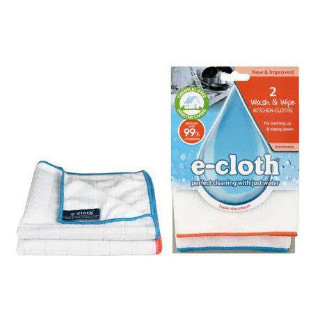 Wash & Wipe Dishcloth E-cloth 2pk