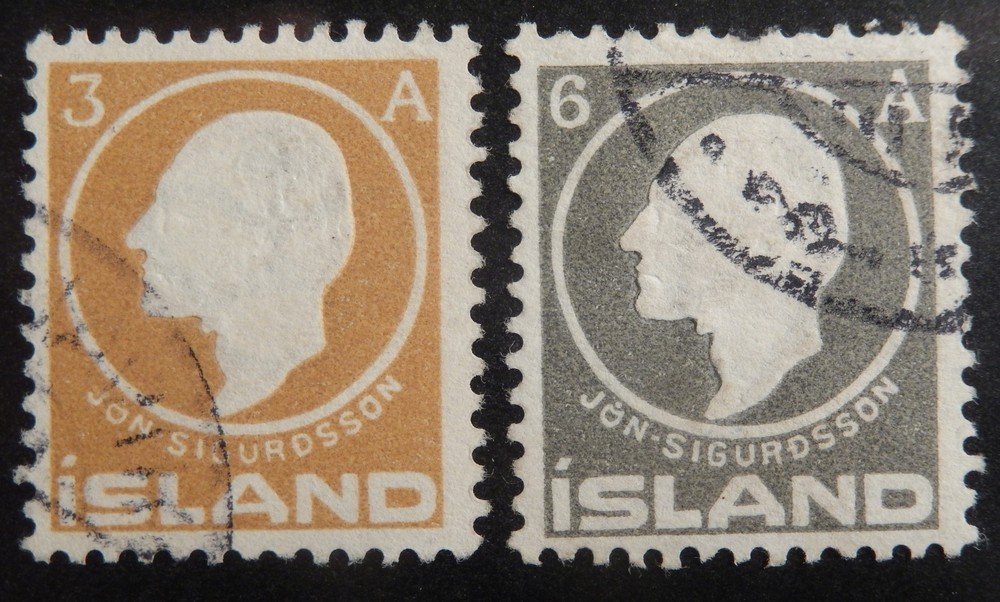 Iceland Scott # 87, 89, Used