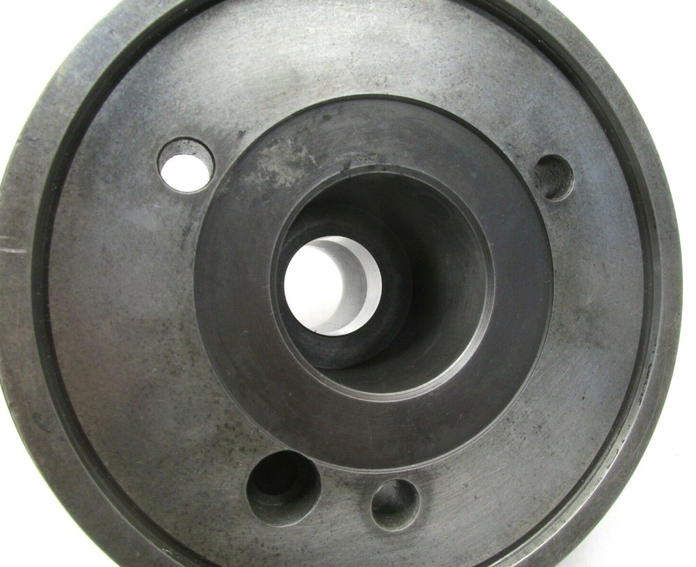 5C COLLET CHUCK CNC LATHE PULLBACK THREADED NOSEPIECE w/ 150mm MOUNT