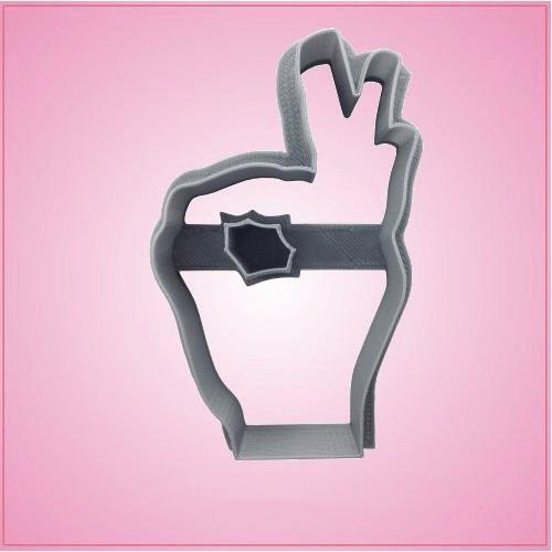 Hand Ok Symbol Cookie Cutter 3.5"