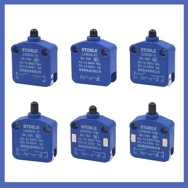 LXW20-11 Button Actuator Micro Push Switch SPDT Momentary Micro Switch