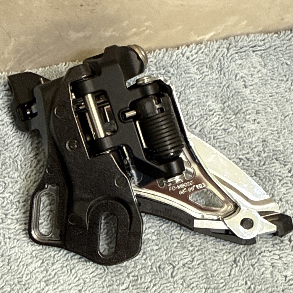 SHIMANO XT FD-M8020-E 2x11 E-Type Side-Swing Front-Pull Front Derailleur[caw]
