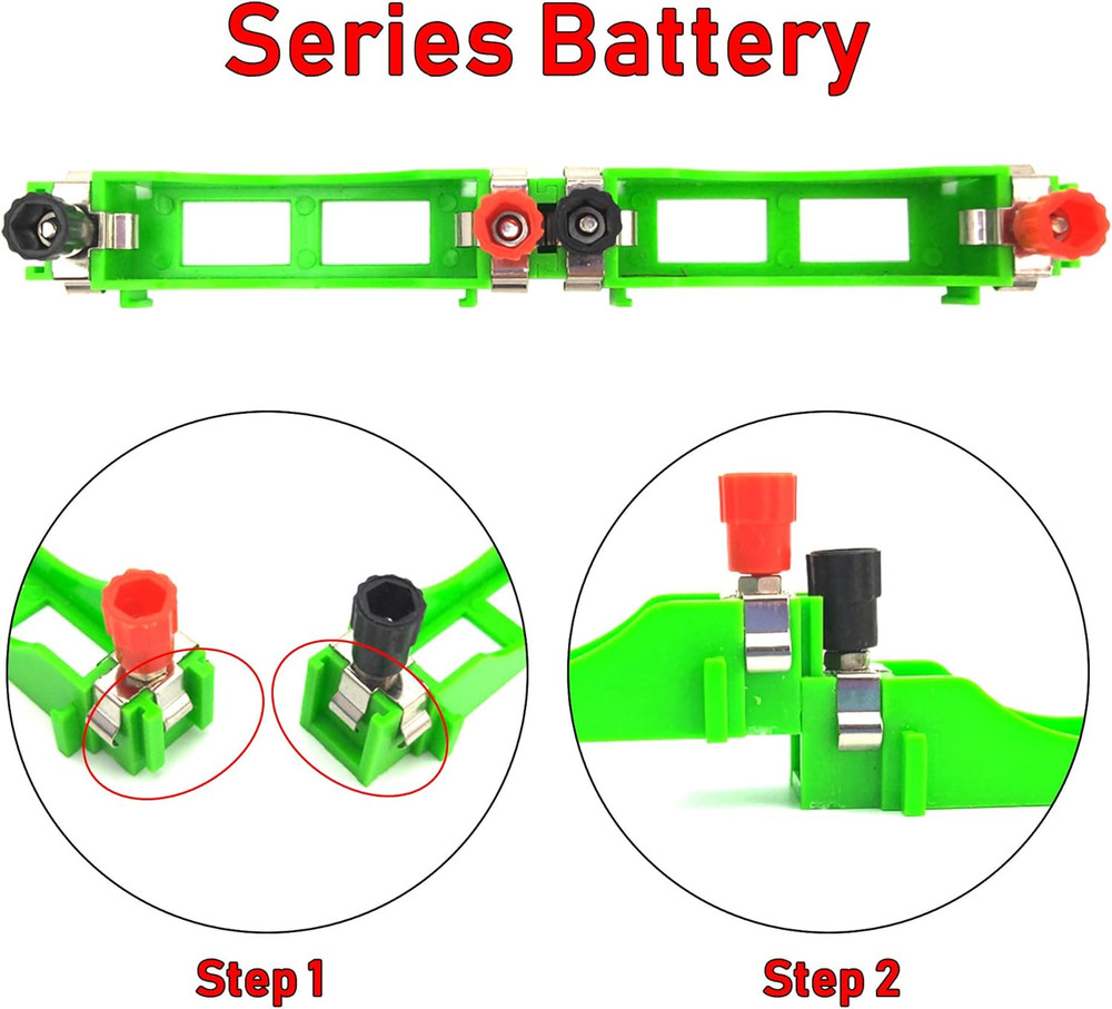 Physics Science Lab Learning Circuit kit,Electricity Experiment Set,Building ...