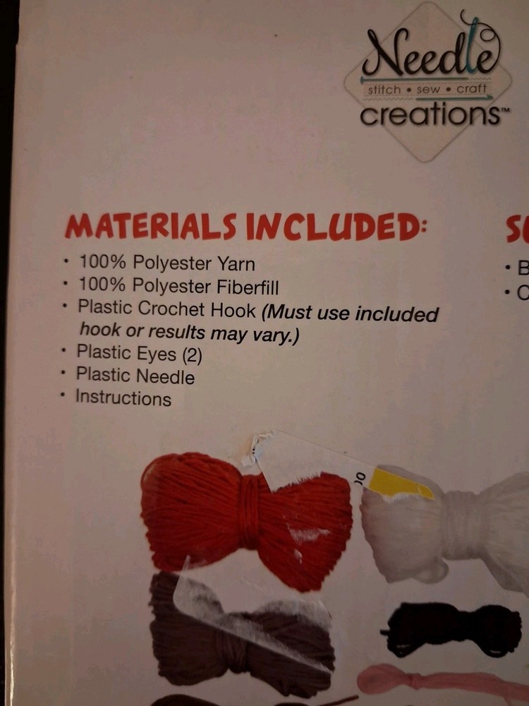 NEEDLE CREATIONS CROCHET KIT "FOX" COMPLETE KIT