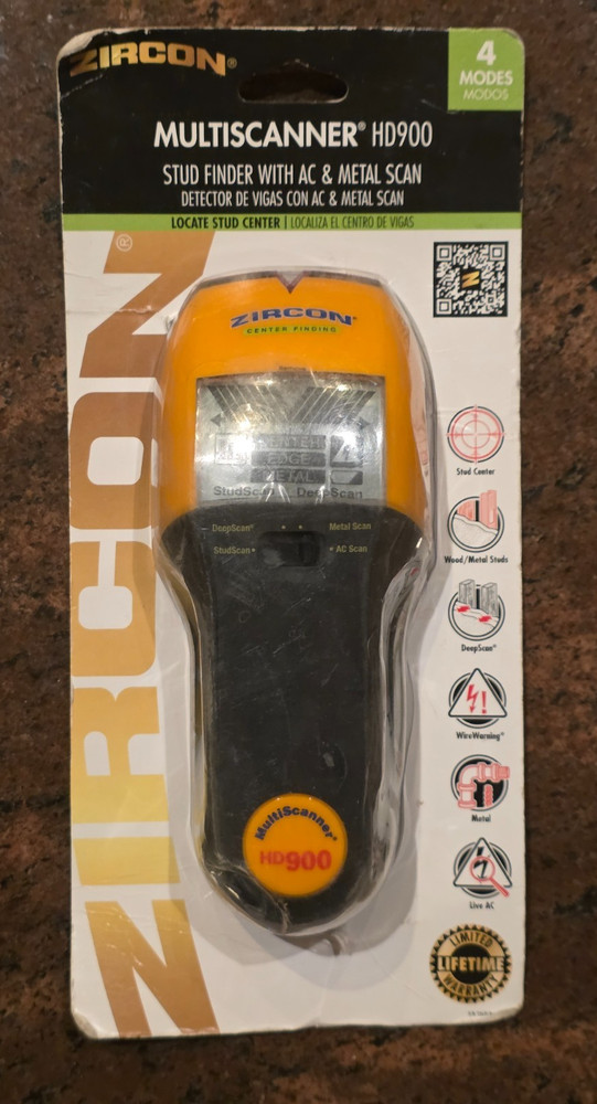 Zircon MultiScanner HD900 OneStep Multi-Function Wall Scanner Model 66232
