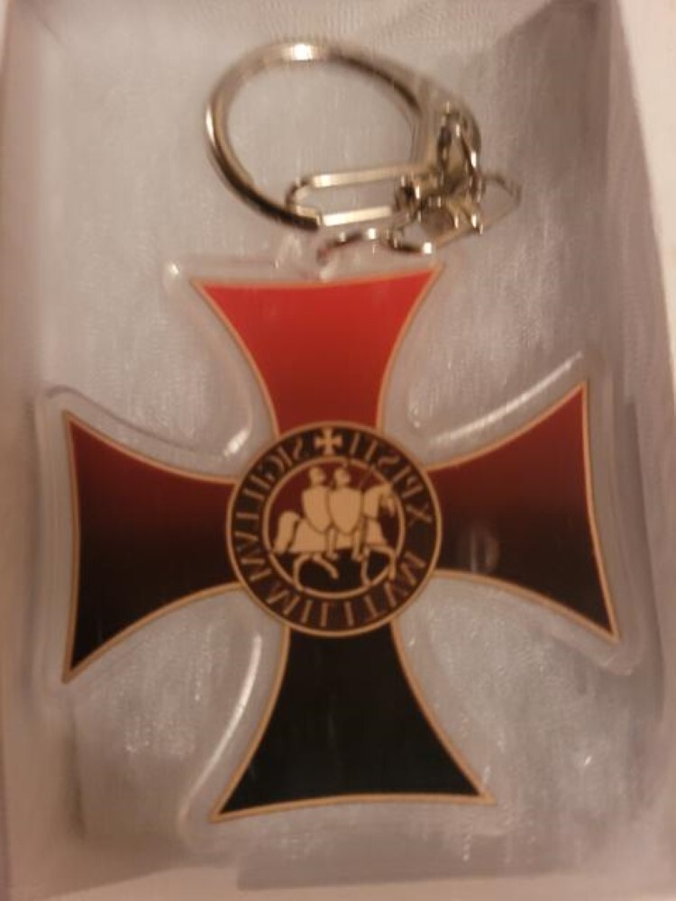 Templar Knight Large Templar Key Chain