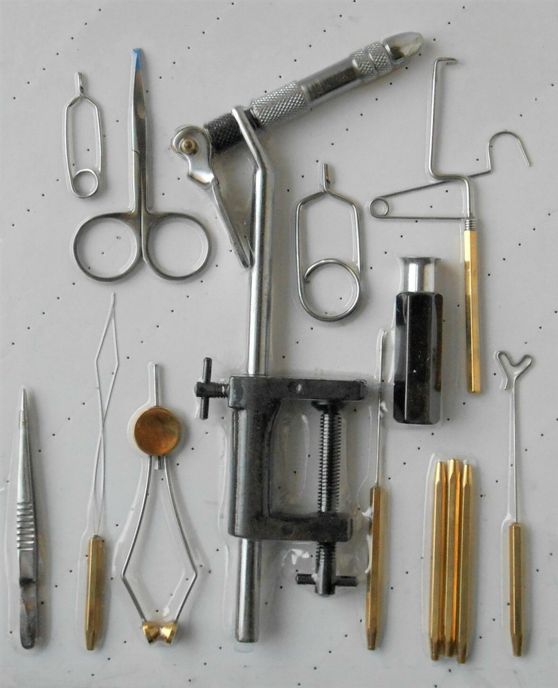 AA Vise Kit with tools for Fly Tying