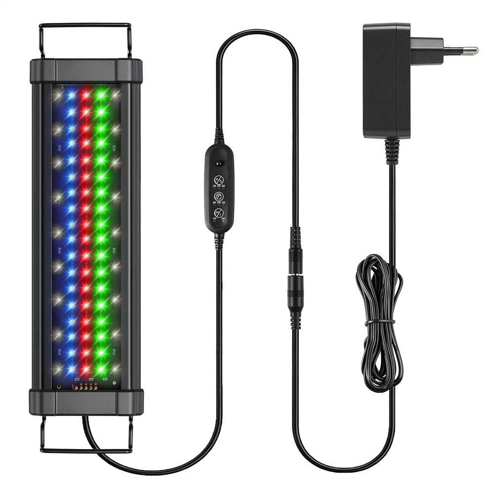 Adjustable LED RGB Aquarium Lighting Lamp Full Spectrum Surface Mount Light Light