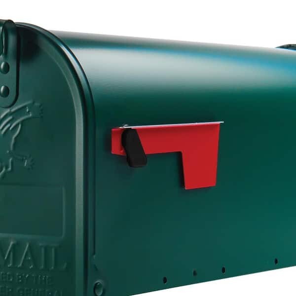 Architectural Mailboxes Replacement Durable Aluminum Mailbox Flag Kit Red