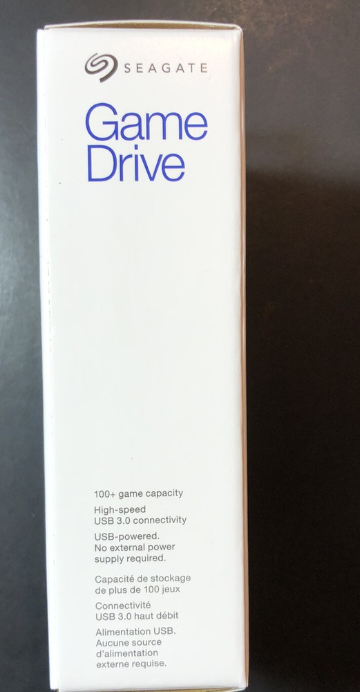 Seagate Game Drive 4TB for PS4 PS4 Pro PS5 [ Black ] NEW