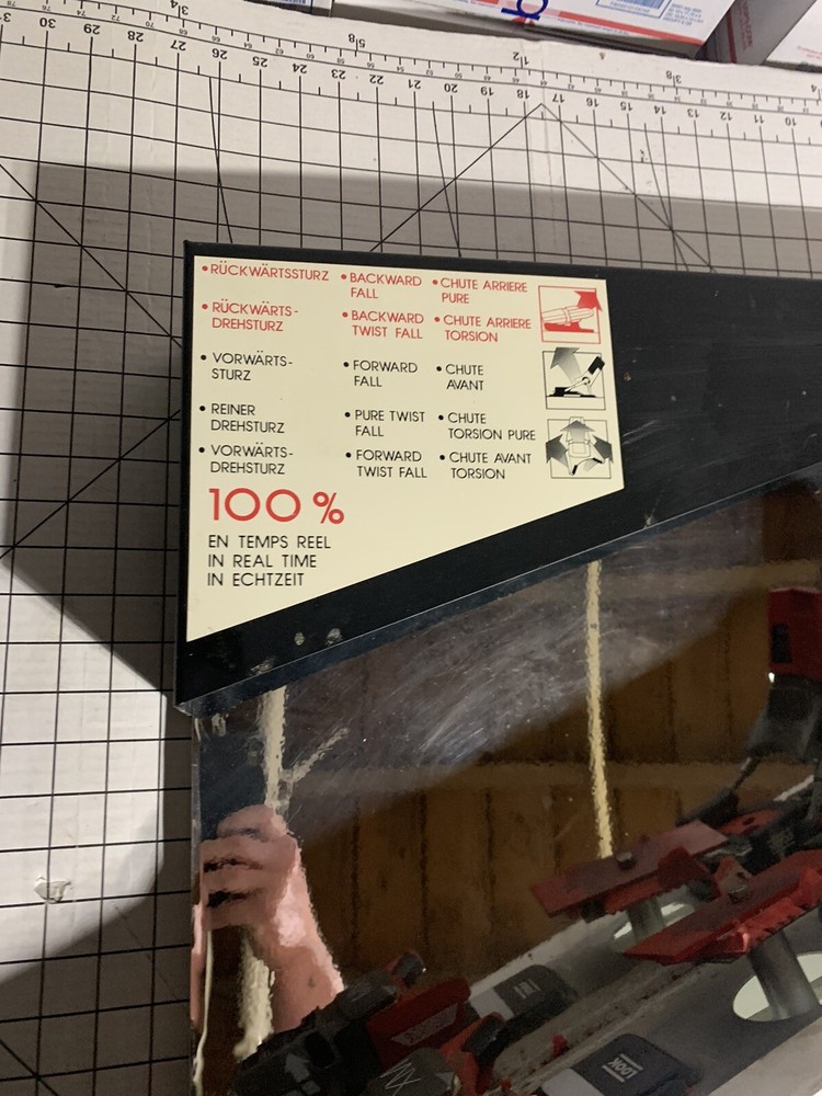 Vintage Look Ski Bindings Display Working