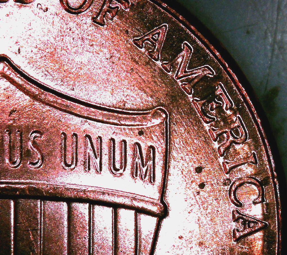 2022 P Lincoln cent Spike Head error plus additional reverse die crack