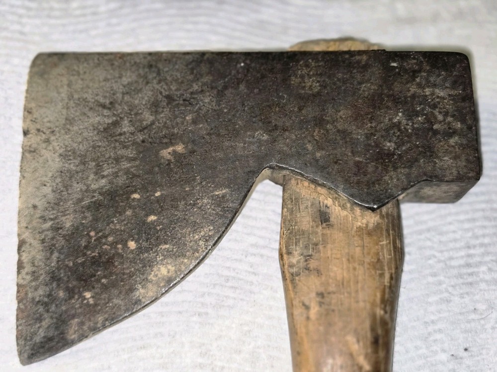 TWO UNBRANDED HATCHETS HALF AXE EXACTLY AS SHOWN READ