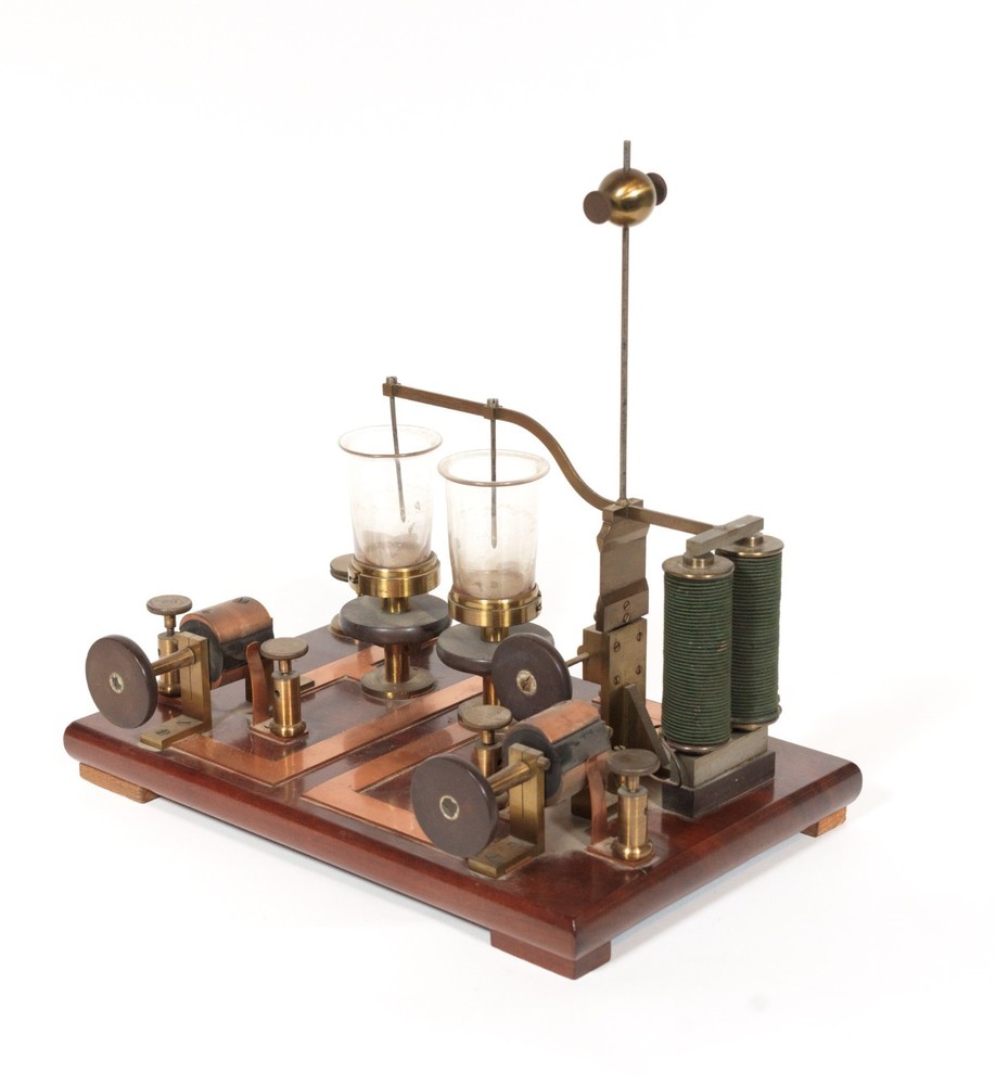 C. 1860 Foucault Switch * Early, Automatic Electrical Interrupter * Exceptional