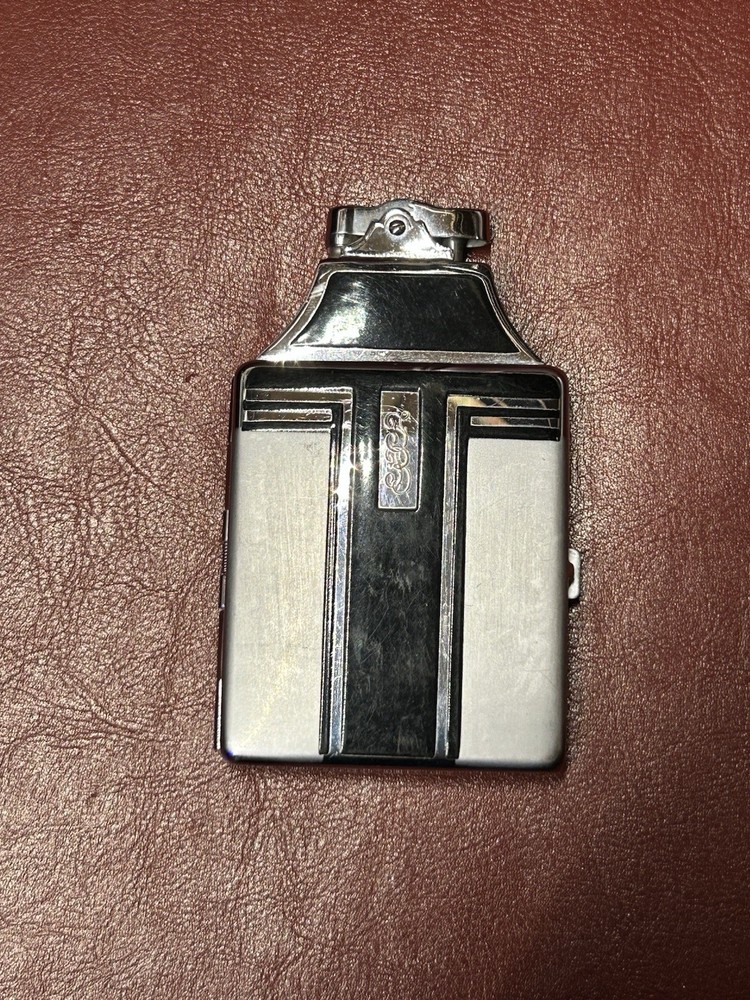 Vintage Ronson Mastercase, a popular cigarette case and lighter combination