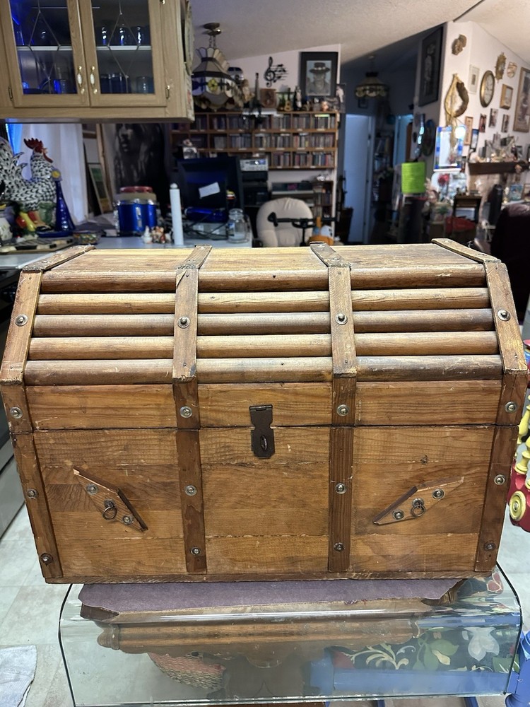Vintage Wooden Chest