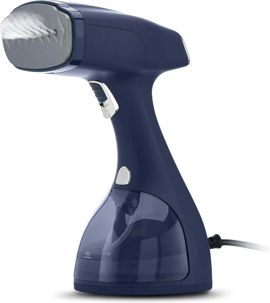 Compact Clothes Steamer with Ceramic Soleplate for Effortless Wrinkle Removal