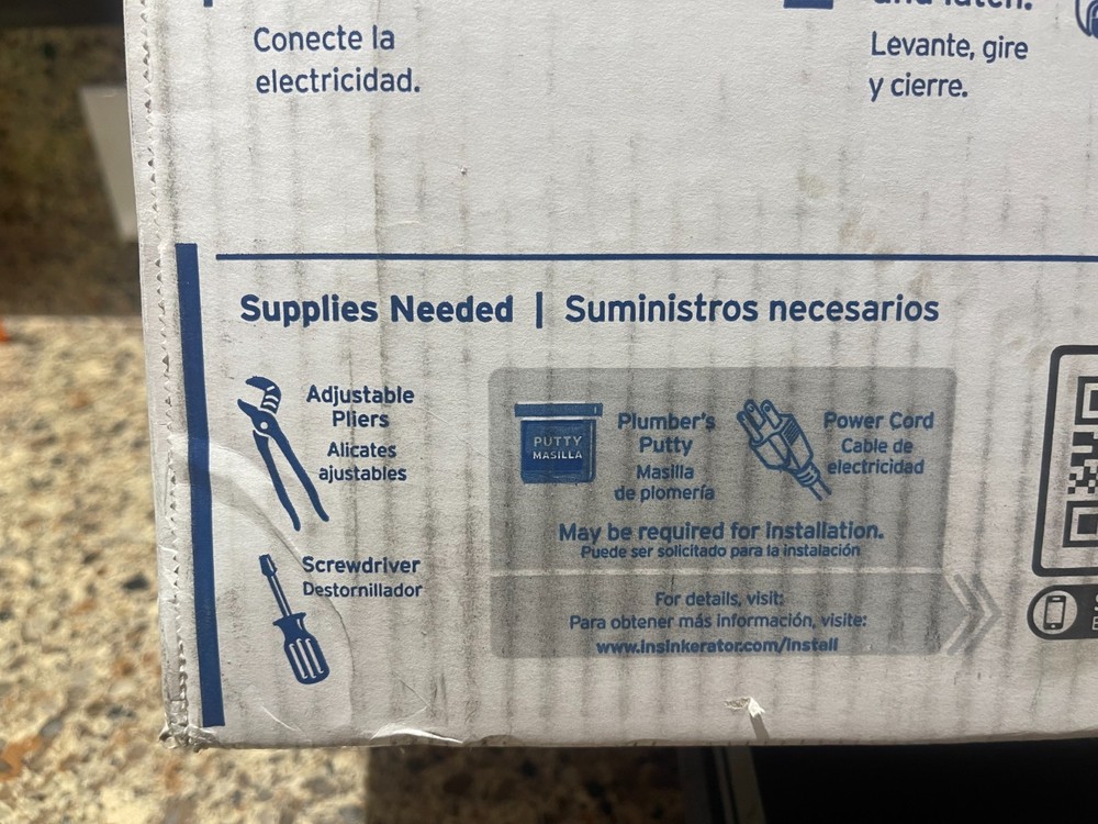 InSinkErator 1 hp Evolution Esteem + Garbage Disposal (Quiet Series,Lift &Latch)