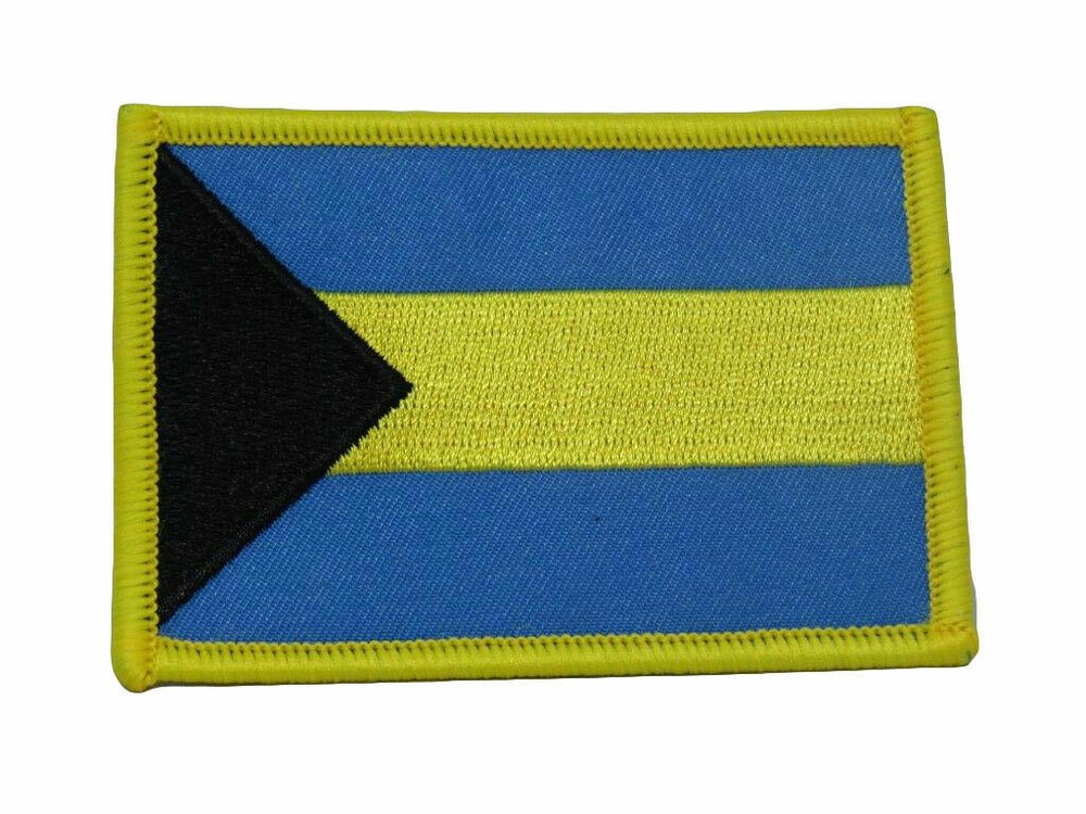 Bahamas Country Flag Iron On Patch
