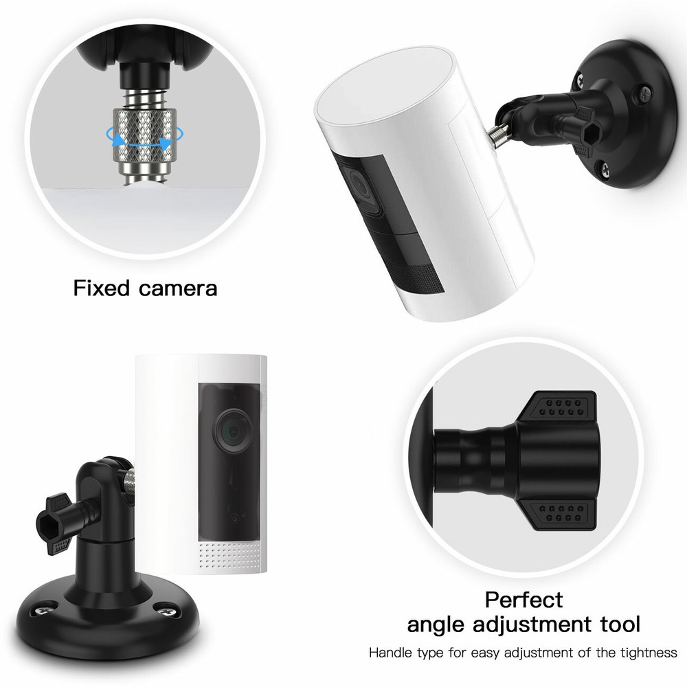HOLACA Wall Mount for Ring Stick Up Cam Battery/ Elite HD Security Camera 3pack