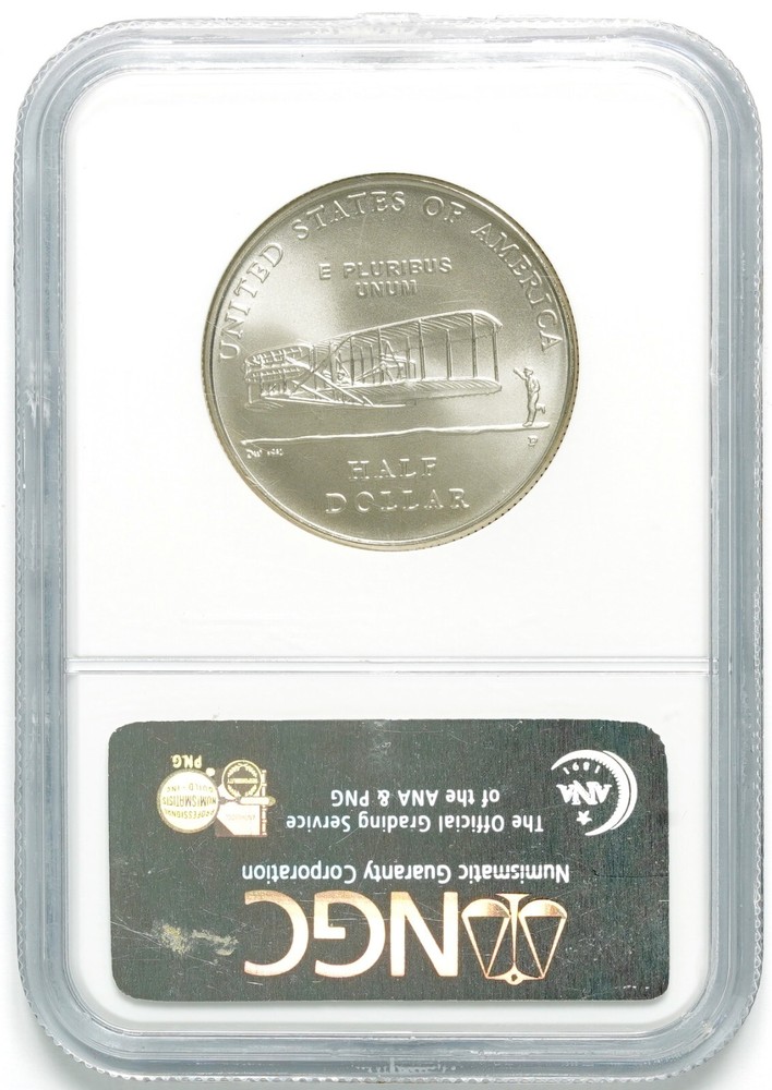 2003 (P) First Flight Commemorative Half-Dollar NGC MS-69
