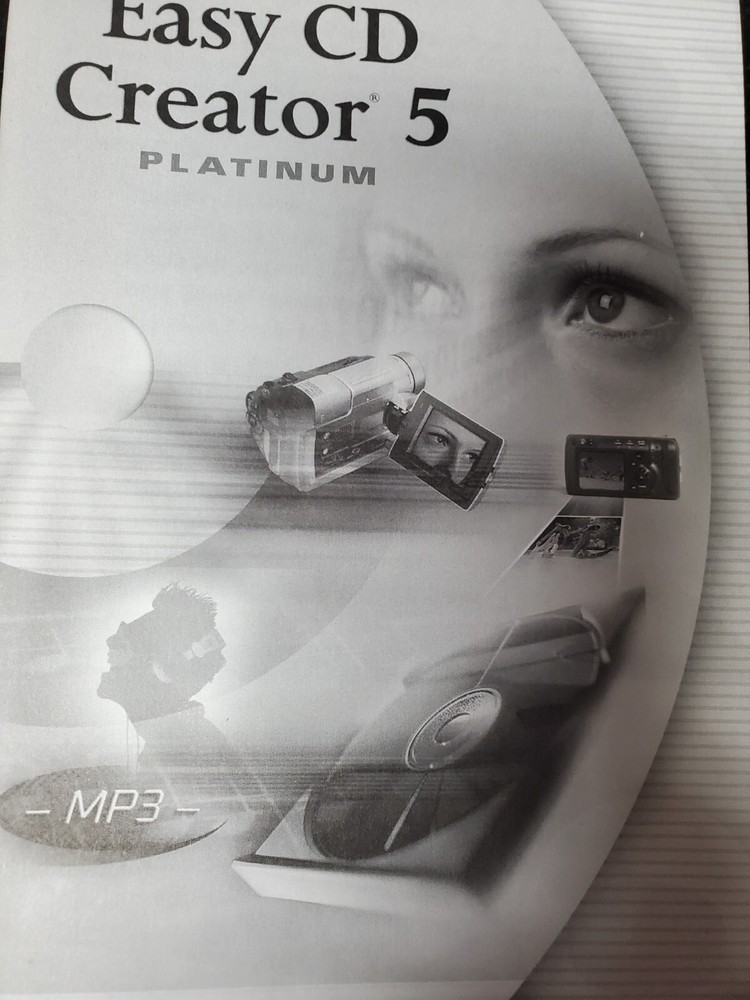 Roxio Easy CD Creator 5 Platinum for Windows User's & getting stated guides only