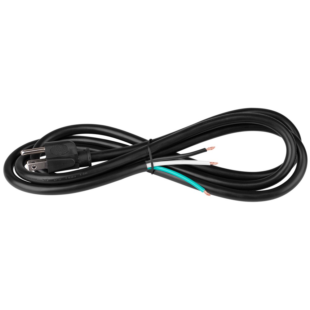 6 ft. AC Power Cord Black 14/3