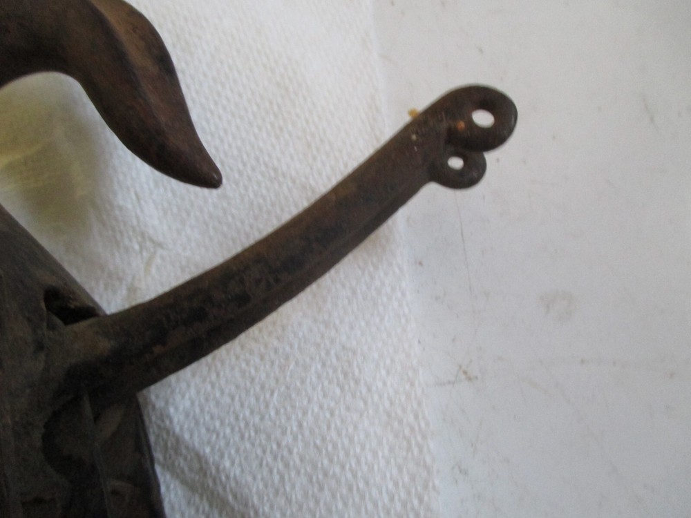 Vintage Star Double Pulley No. 2 with rope pull releases