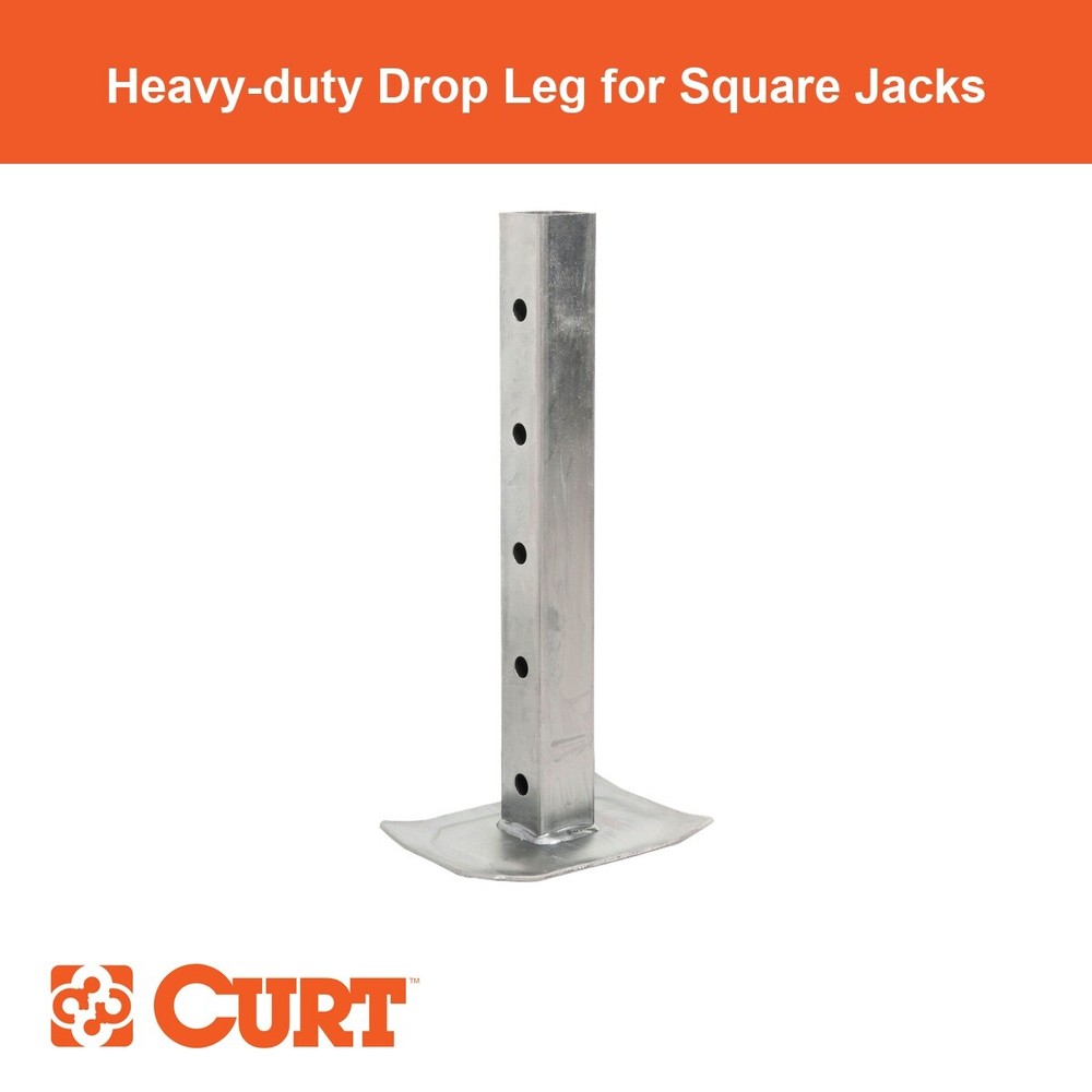 Replacement Direct-Weld Square Jack Drop Leg