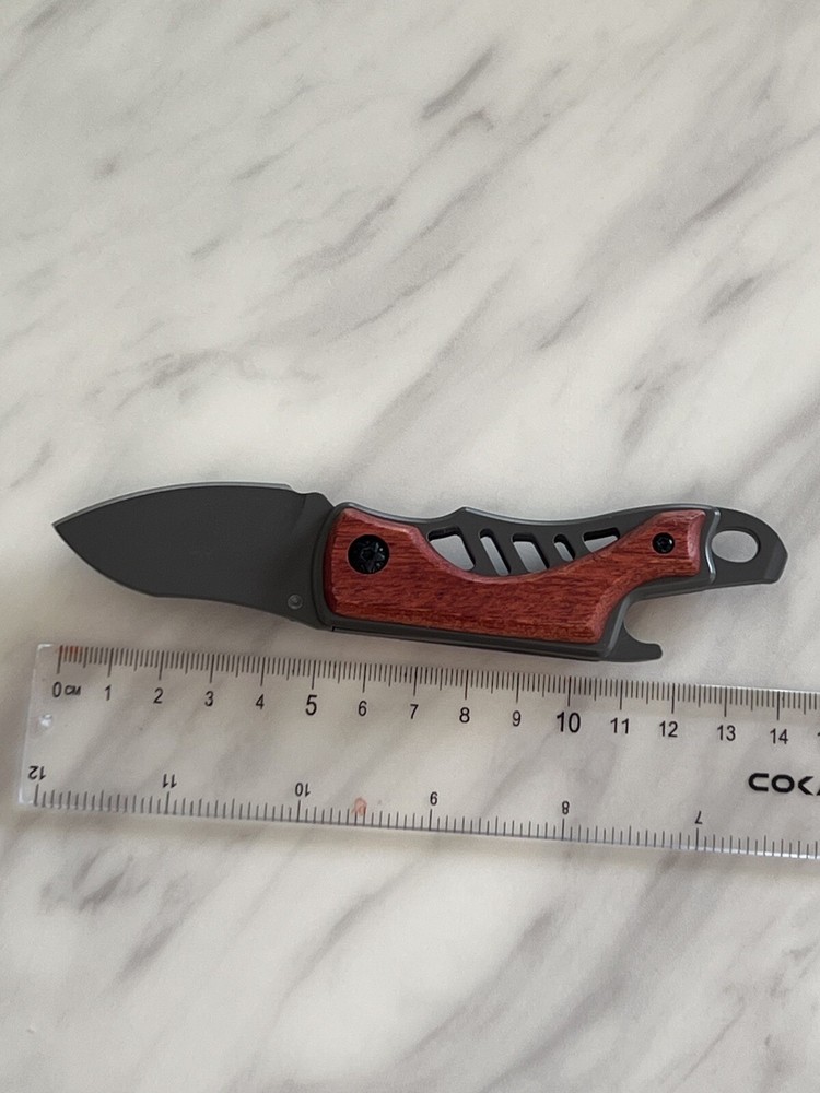 Folding Knife Locking Blade camping hiking Hunting Hook handy Durable Sharp New