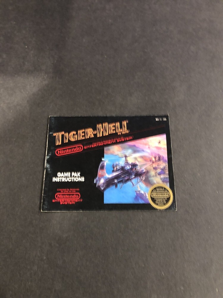 tiger heli nes manual