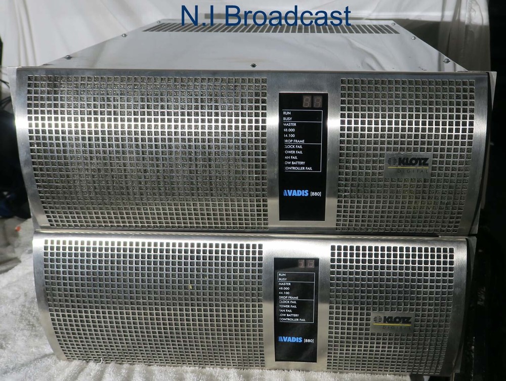 2x Graham pattern avadis 880 audio interface unit