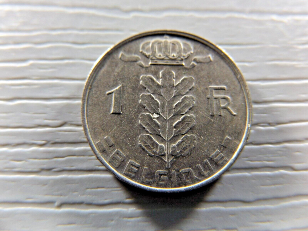 BELGIUM 1979 1 Franc