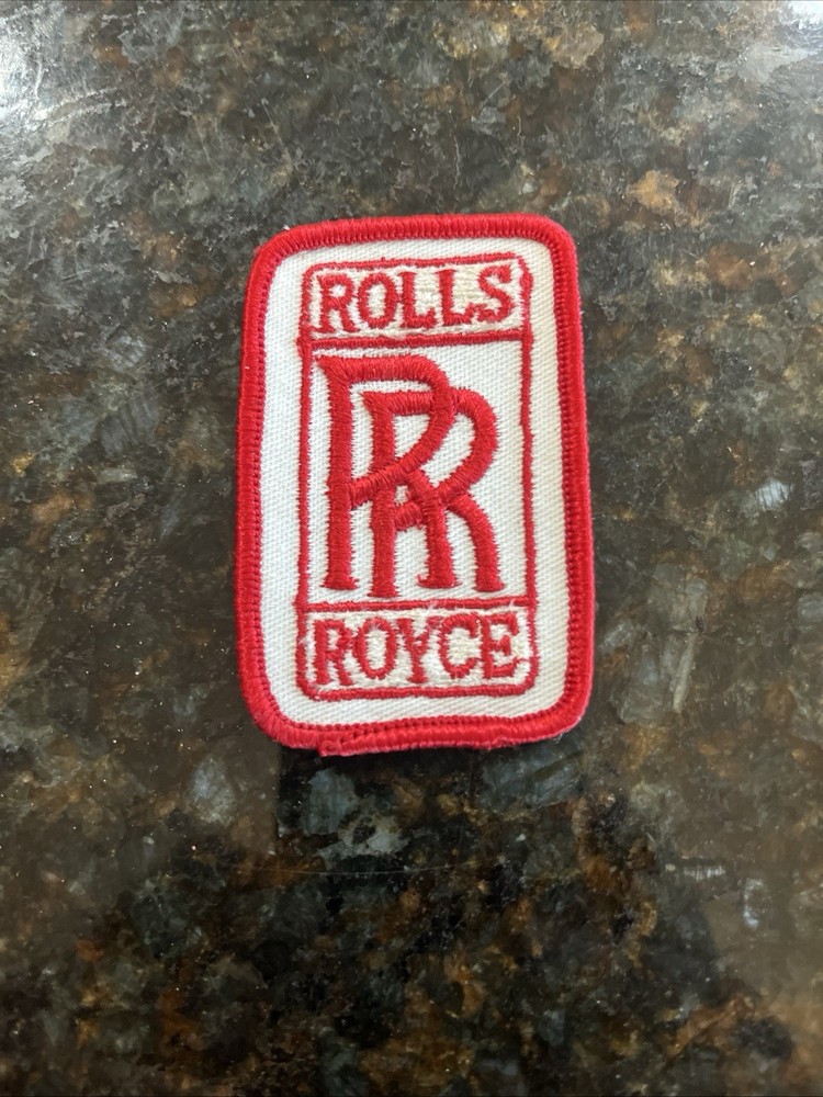 Vintage Rolls Royce sew on patch