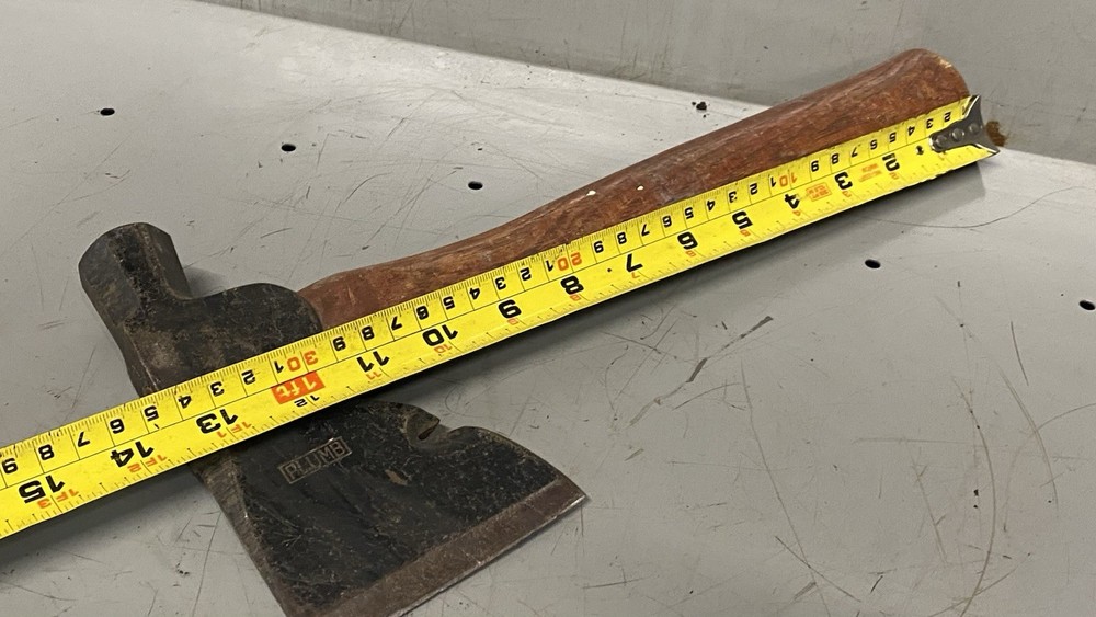 PLUMB Carpenters Hatchet Axe Timber Framing Tool