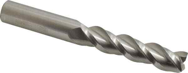 Accupro 3/4" Diam 3 Flute Single End Solid Carbide 0.03" Corner Radius End Mi...